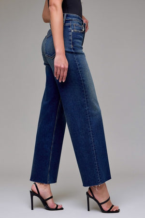 Hidden Dark Vintage Clean Stretch Dad Jean