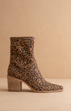 Vienna Suede Bootie Leopard