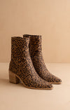 Vienna Suede Bootie Leopard