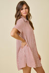 Carolina Stripe Shirt Dress
