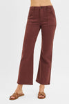 Risen Patch Pocket Flare Brown