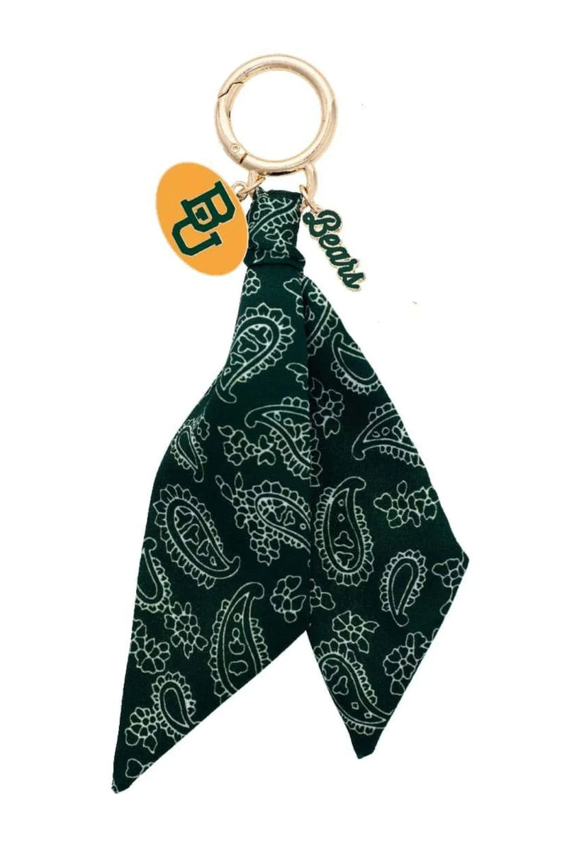 Baylor Bears Logo Bandana Bag Charm