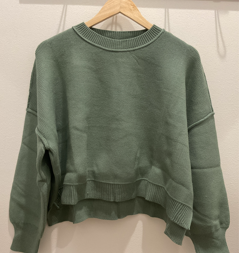 Wishlist Sweater Pistachio FINAL SALE