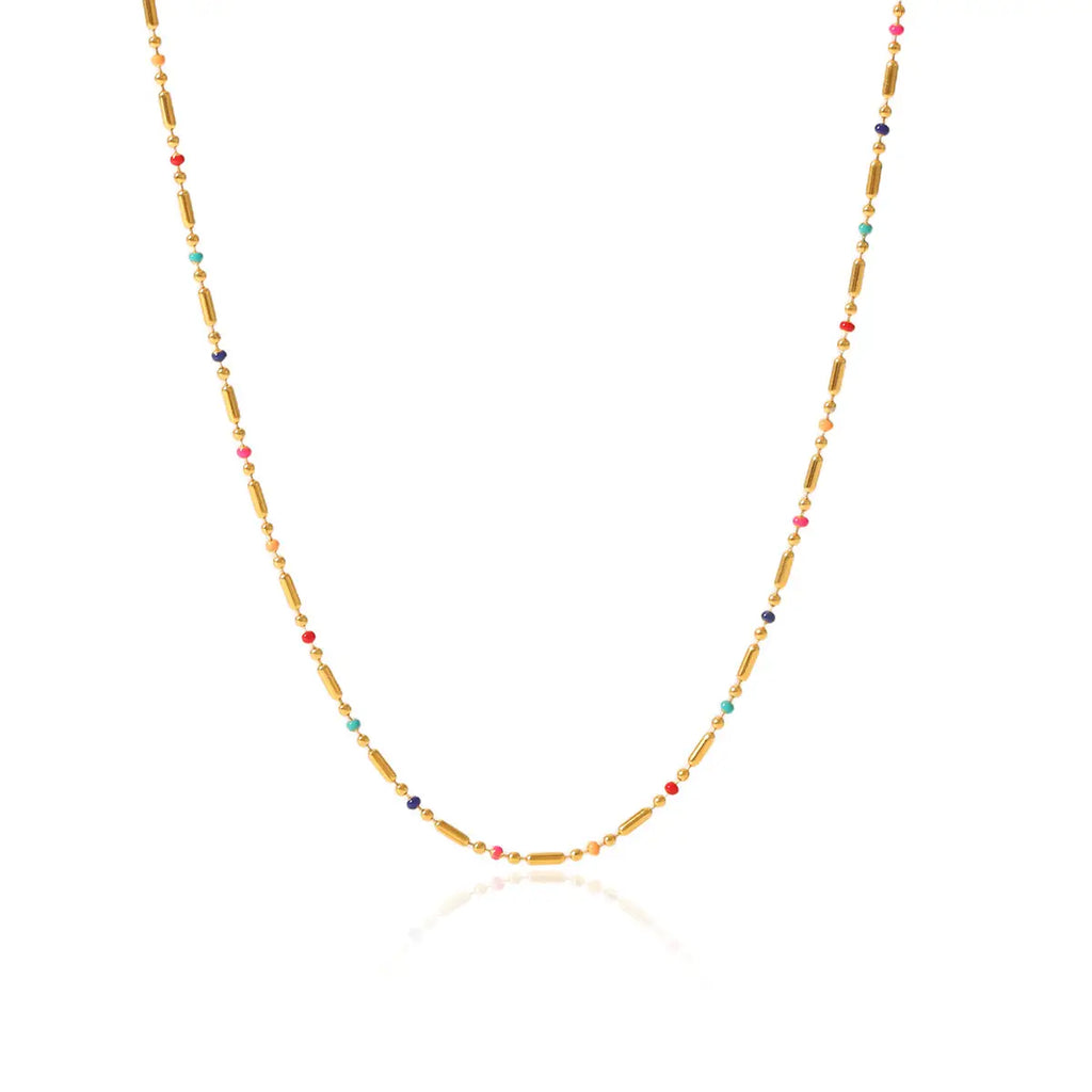 Savvy Bling Colorful Dainty Necklace