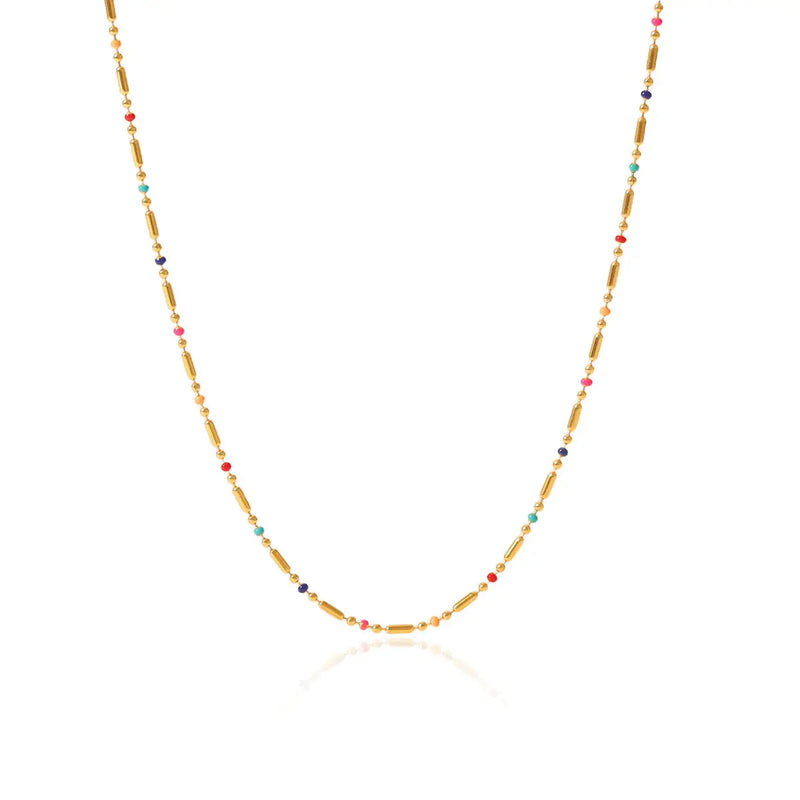 Savvy Bling Colorful Dainty Necklace