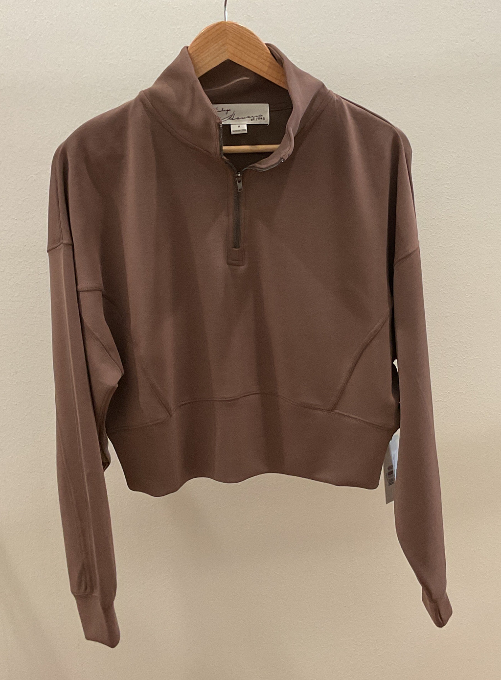 Vintage Havana Luxe Cloud Zip Pullover