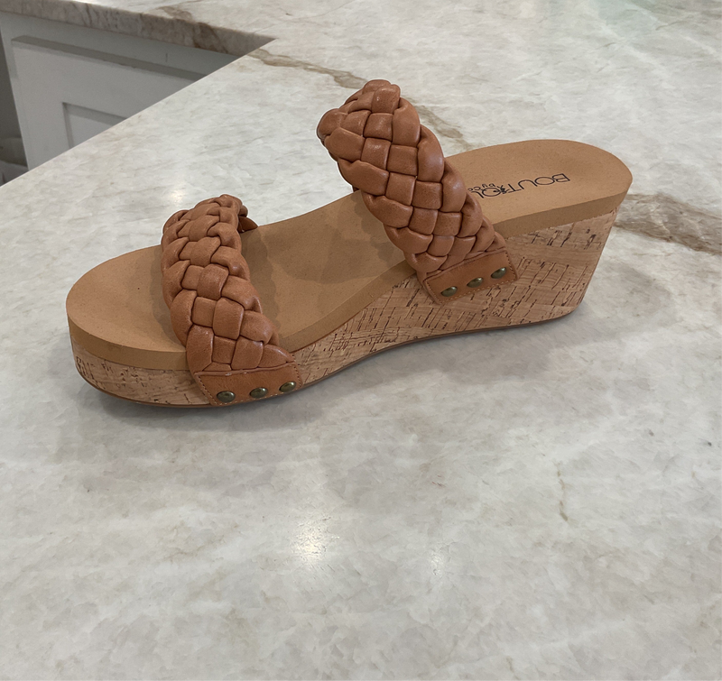 Delightful Corky’s wedge FINAL SALE