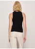 Sanctuary IN THE MIX SWEATER TANK Black