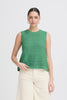 Green Back Tie Sweater