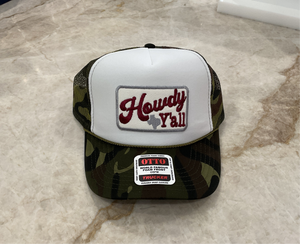 Trucker Hat - Camouflage Howdy Y’all