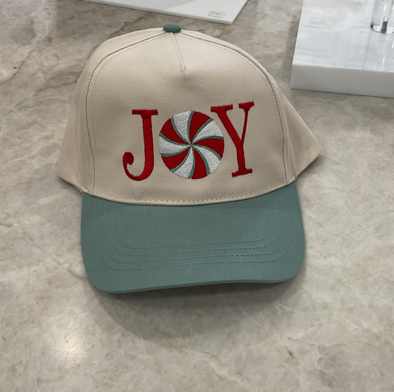 Trucker Hat- Heather Blue- Joy