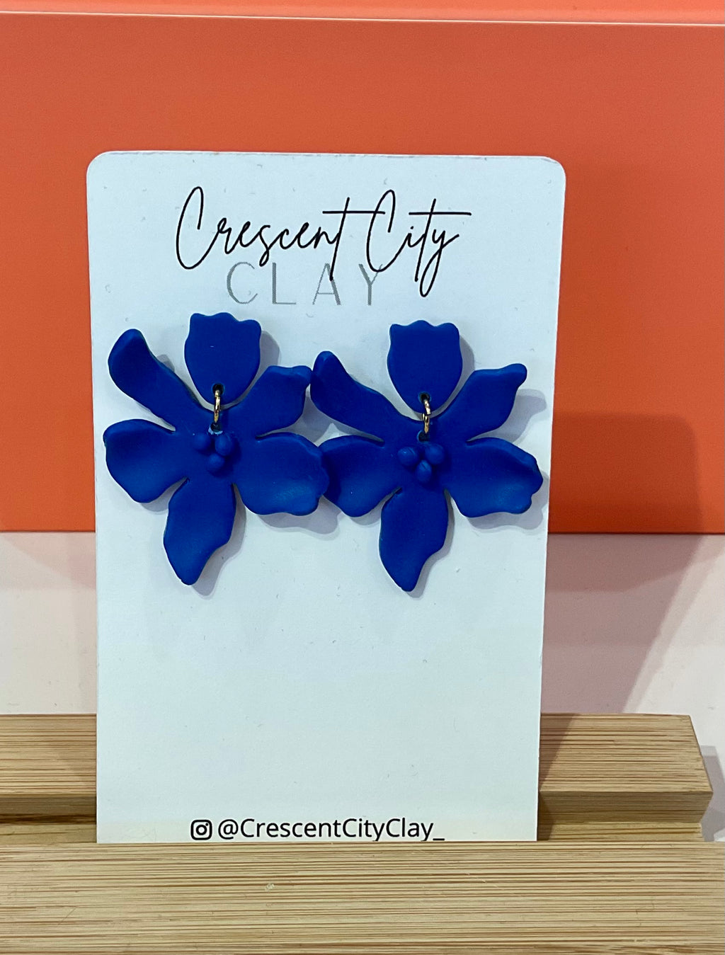 Crescent City Flora Royal Blue