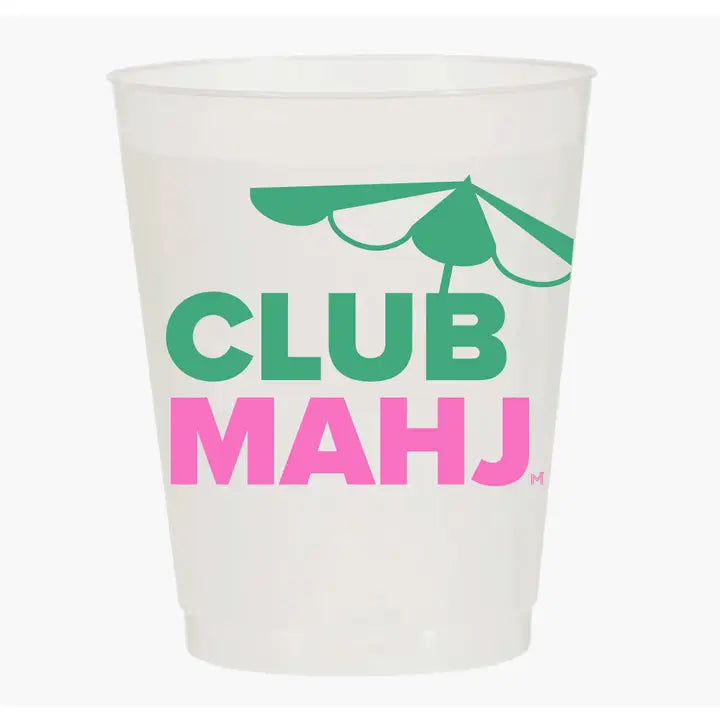 “Club Mahj” Mahjong Frost Flex Cups