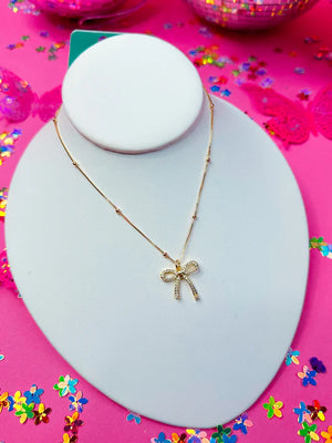 TS Isabella Bow Necklace