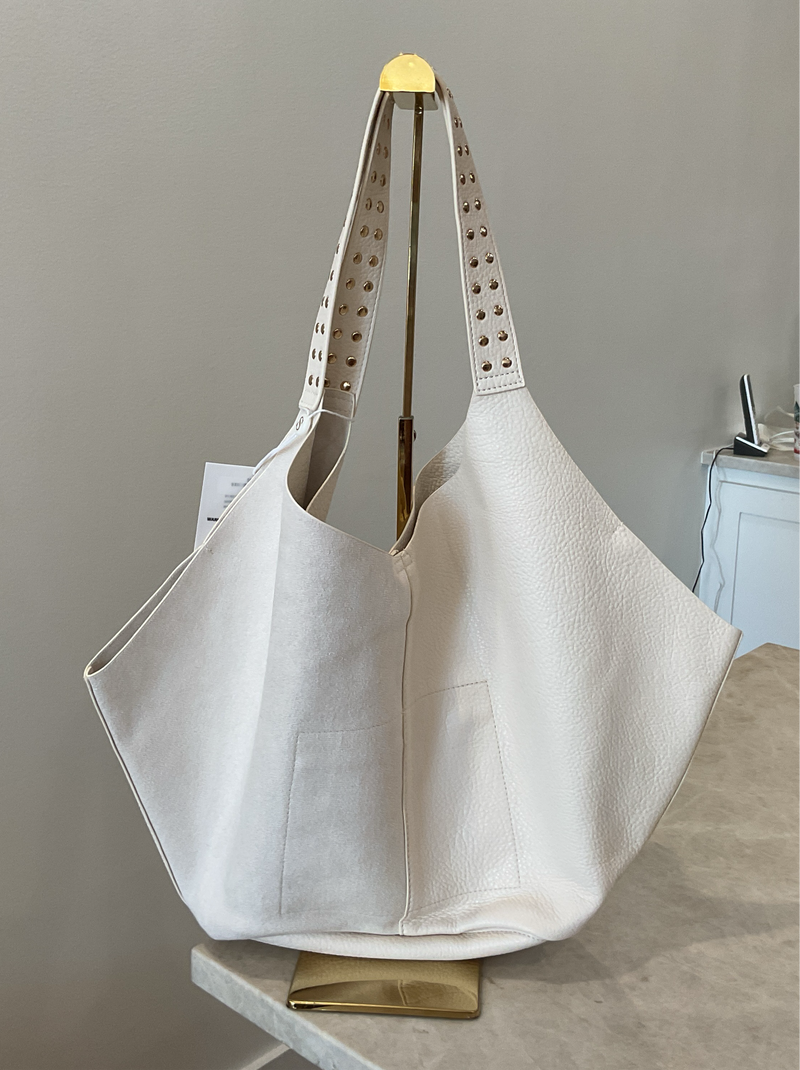 Shiraleah Ryker Tote, Ivory