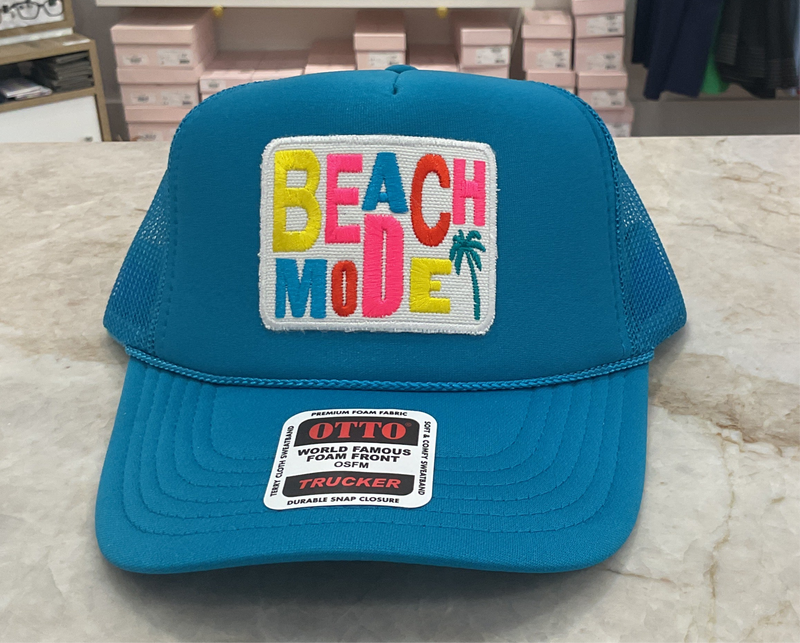 Trucker Hat- Beach Mode Blue