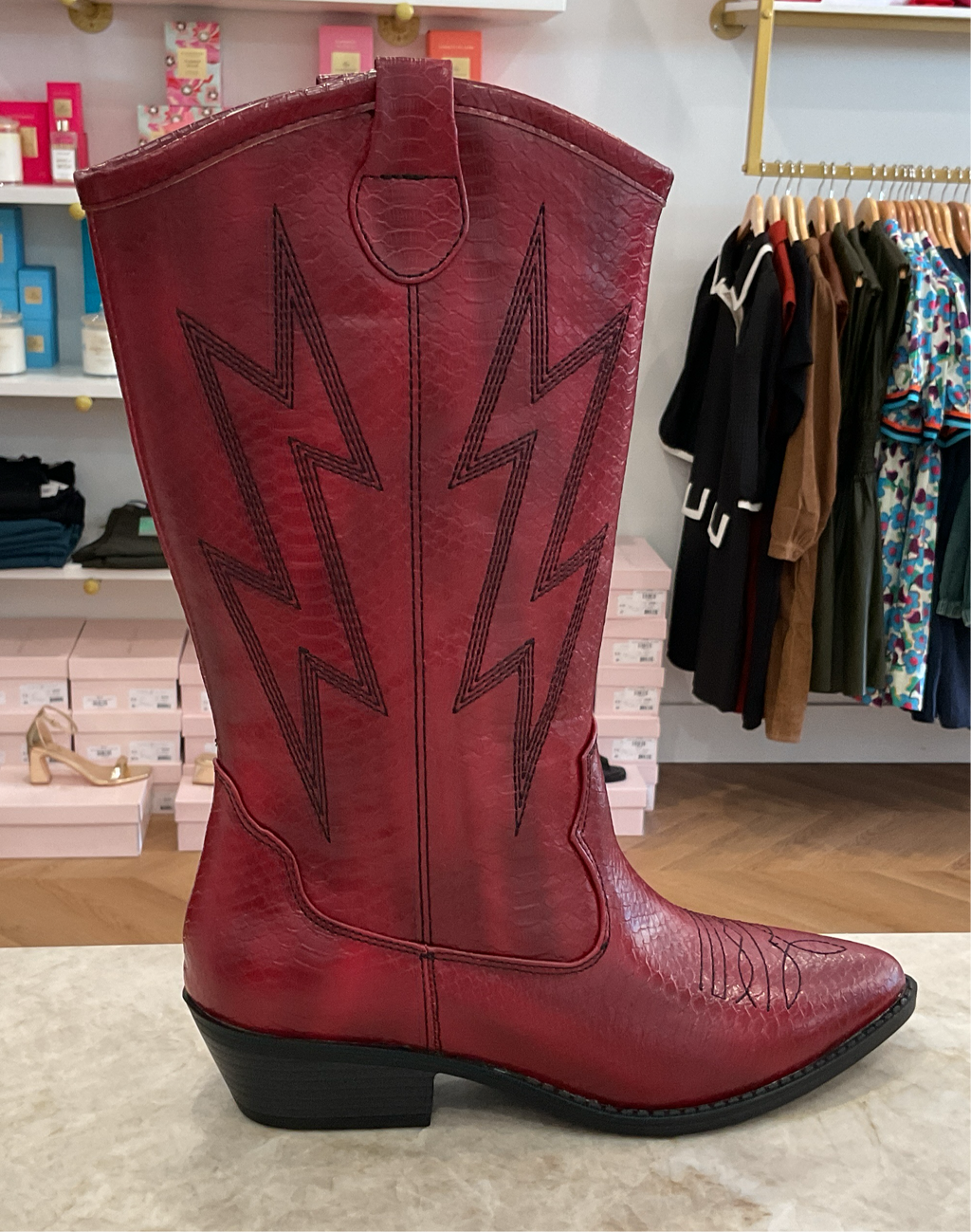 Josea Boots Red