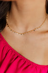 Taylor Shaye Gold Filled Coin Chain Choker