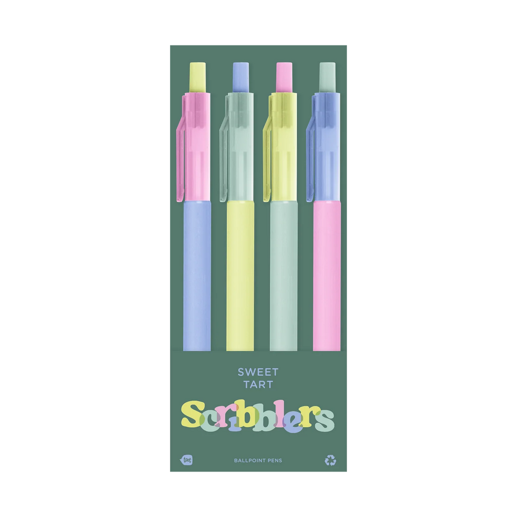 Sweet Tart Scribbler 4 Pack