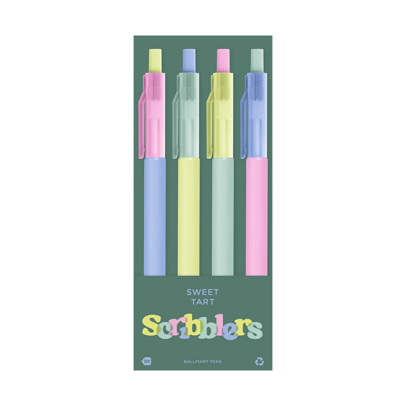Sweet Tart Scribbler 4 Pack