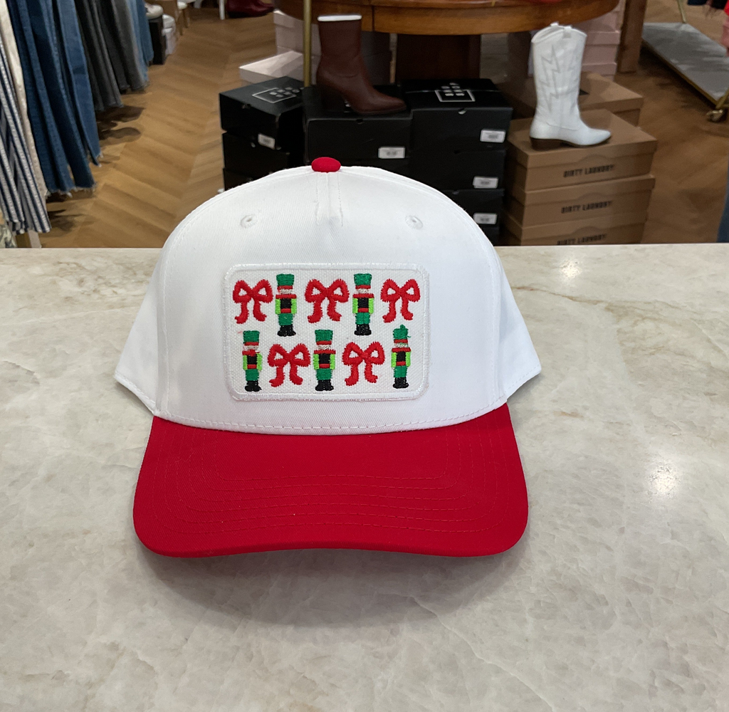 Trucker Hat- Nutcracker Red Brim