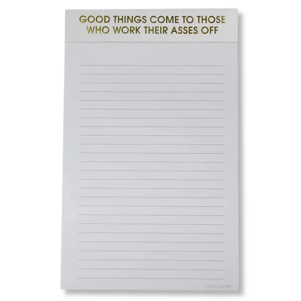 Good Things Come - Lined Notepad