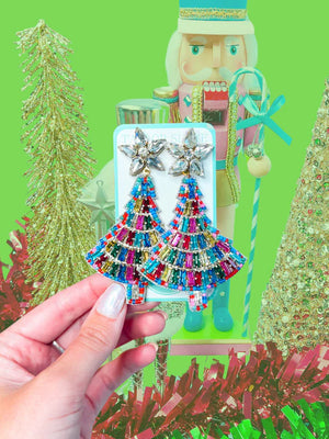 TS Beaded Colorful Christmas Tree