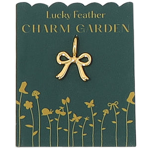 Charm Garden - Bow Charm - Gold