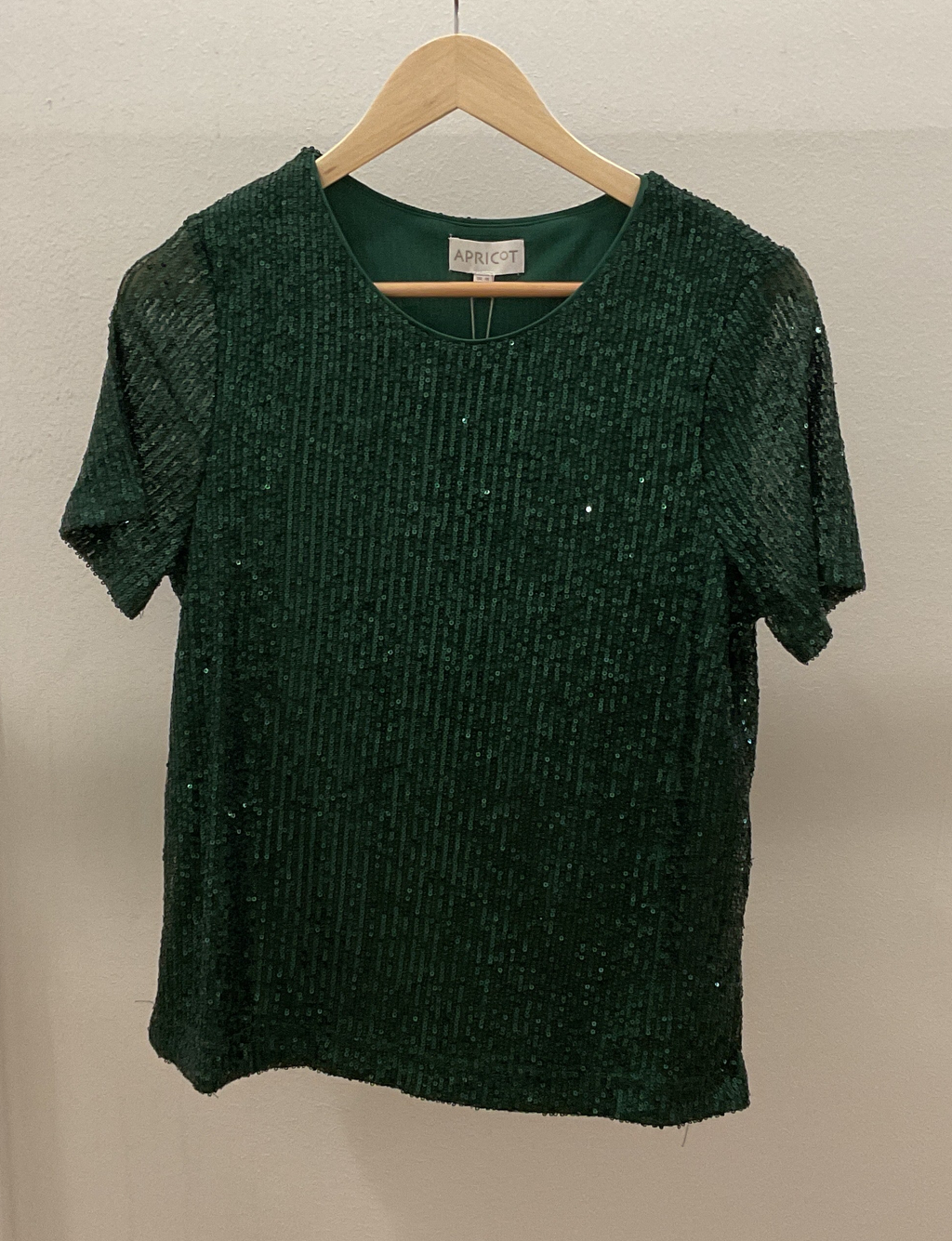 Green Sequin Top