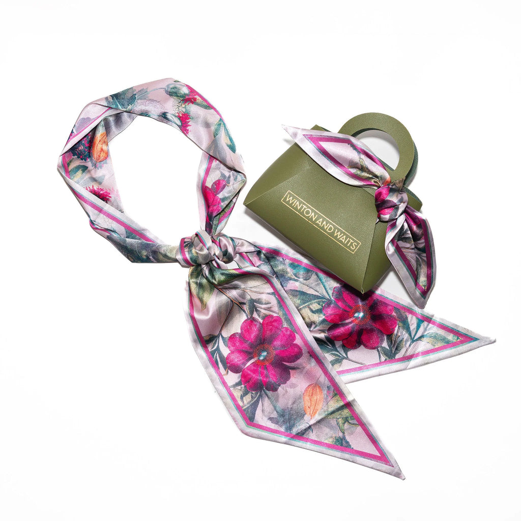 Winton and Waits Kensington Floral Accessory Scarf