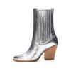 Chinese Laundry Silver Metallic Boots