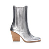 Chinese Laundry Silver Metallic Boots