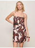 Sanctuary HIDEAWAY LINEN TIE STRAP DRESS DESERTSCAPE