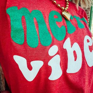 Merry Vibes tee