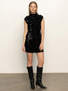Black Sequin Sanctuary Dress