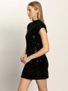 Black Sequin Sanctuary Dress