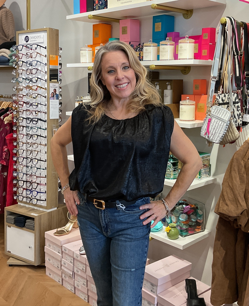 Sleeveless Silky Bubble Blouse