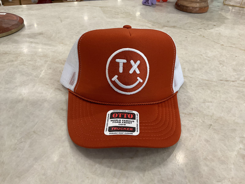 Trucker Hat - TX Smiley Face