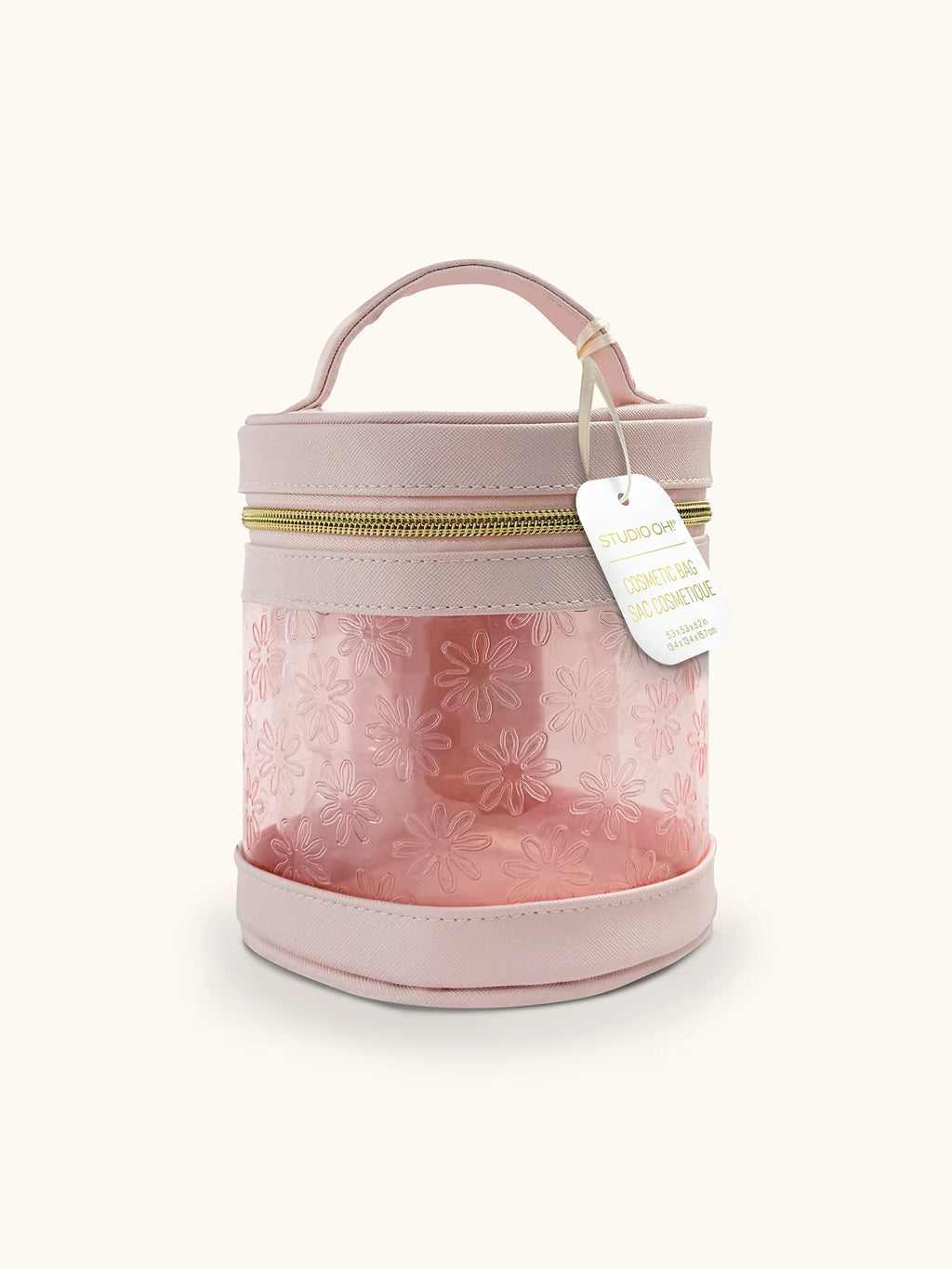 Pressed Petals Jane Bucket Cosmetic Bag