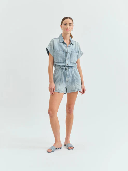 DAZE Surfside Romper Wildcard