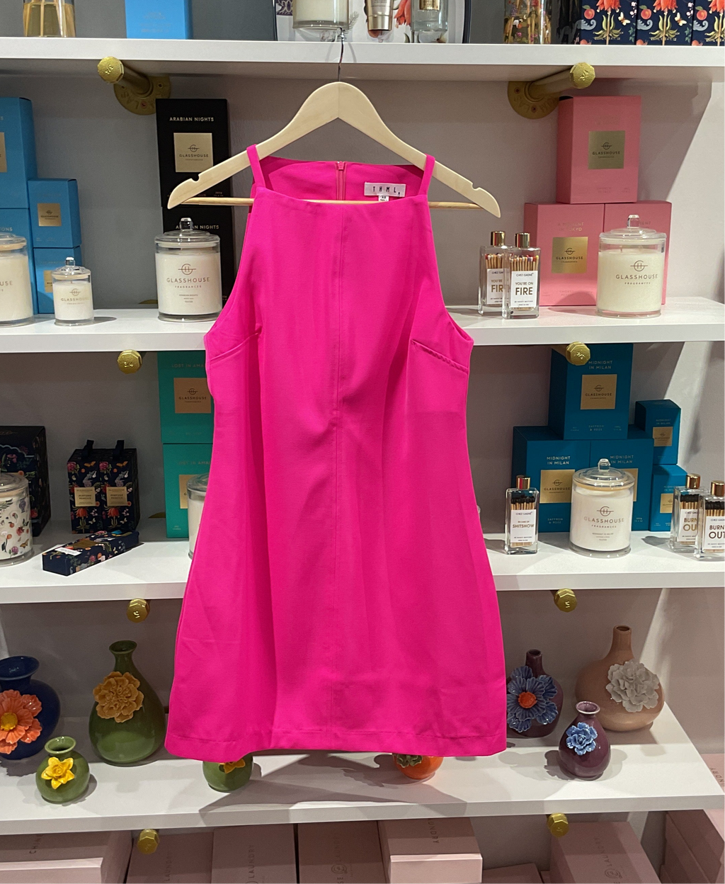 THML Coming in Hot Mini Dress
