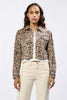 Dear John Leopard Safari Jacket