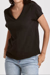 Dear John Vanya Slub tee BLACK