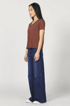 Dear John Vanya Slub tee Cappuccino