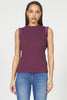 Dear John Bridget Sleeveless Top w/ Satin Detail