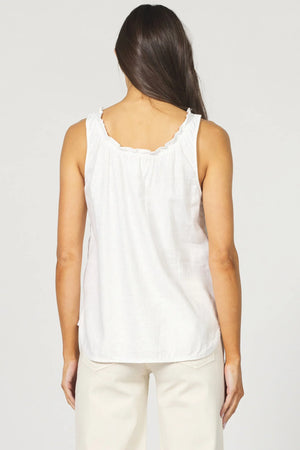 Dear John Rae Tank WHITE