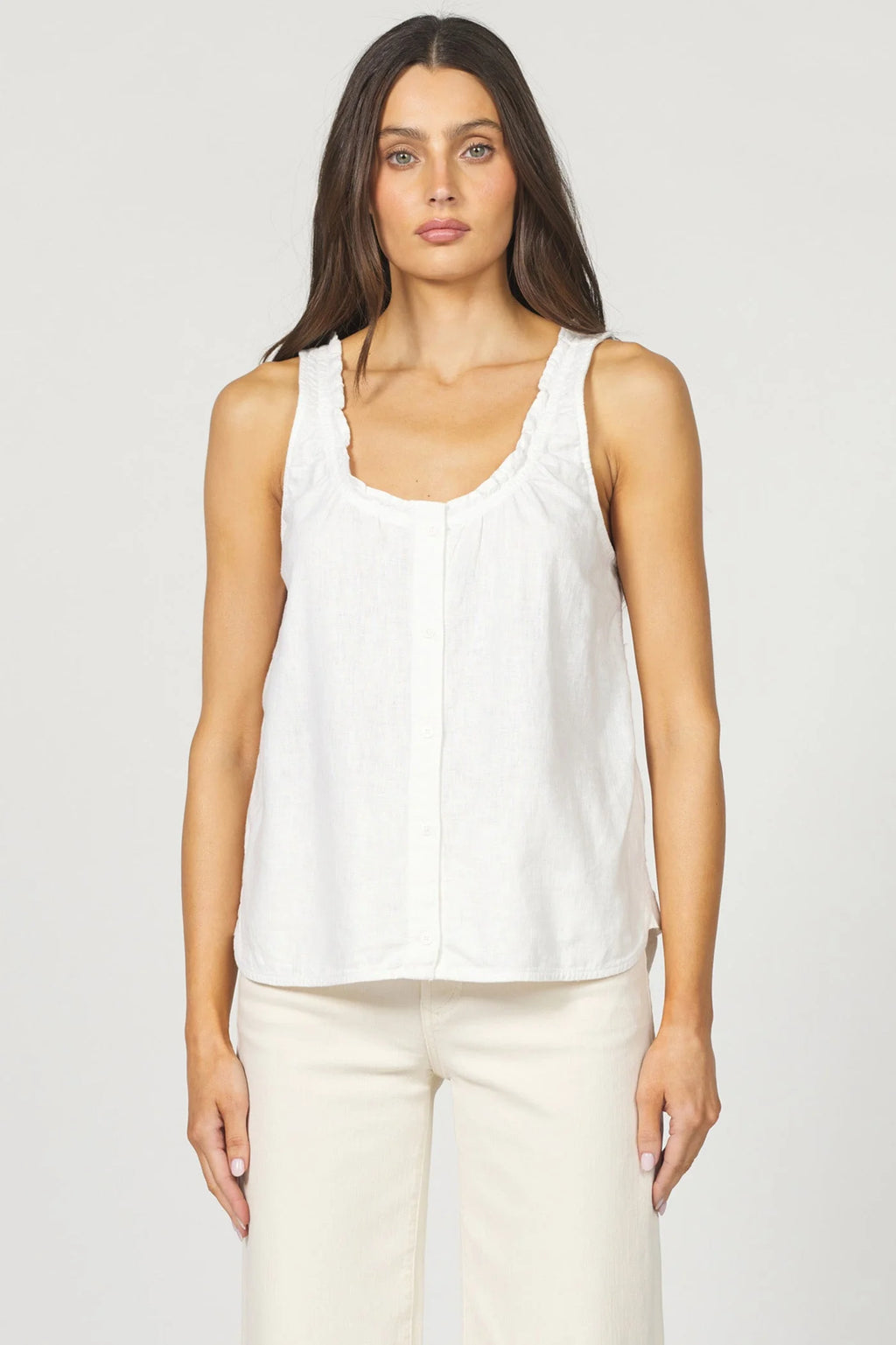 Dear John Rae Tank WHITE