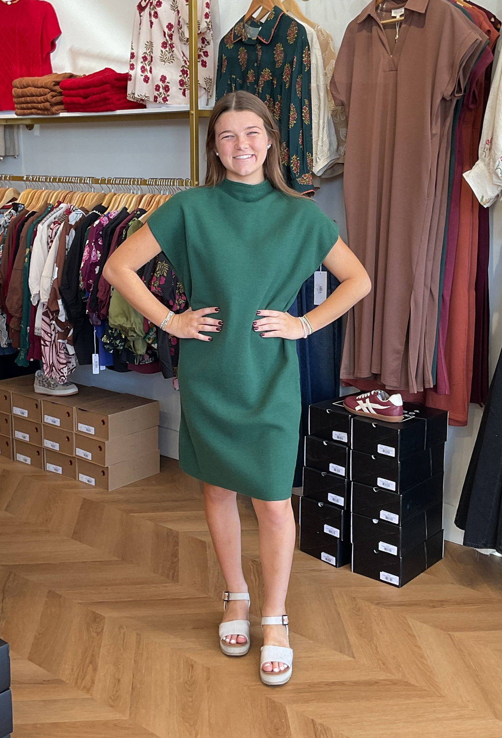 Dressy Basic Sweater Dress