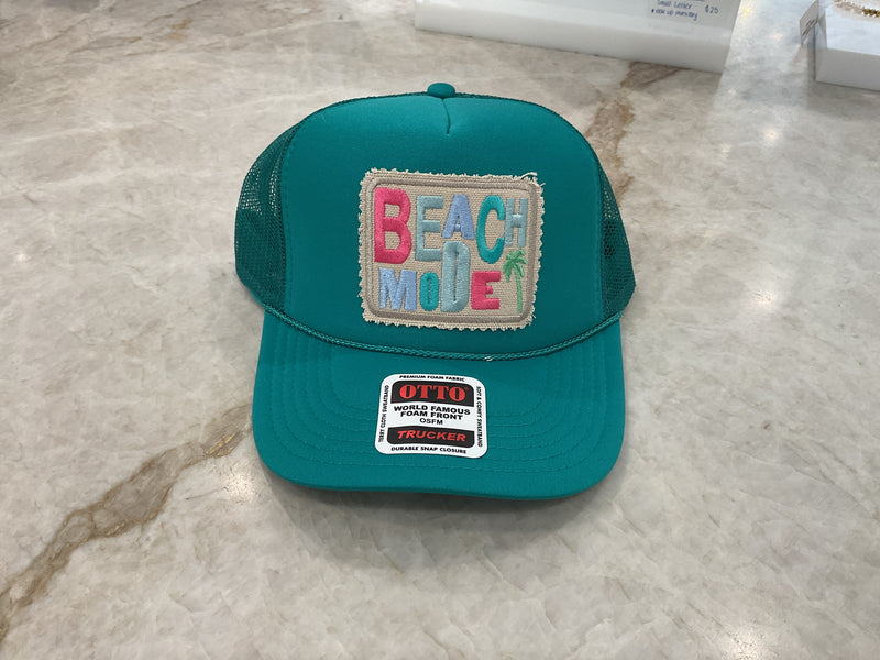 Trucker Hat - Beach Mode All Marine Blue