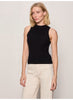Sanctuary IN THE MIX SWEATER TANK Black